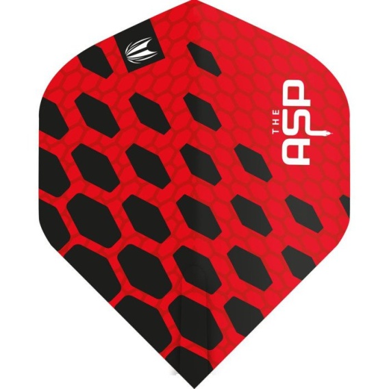 Target Darts Nathan Aspinall Ink Design No.6 Vols En Dart & Intermédiaire (41mm) Arbres Tiges - 9 Vols Et 9 Arbres Au Total